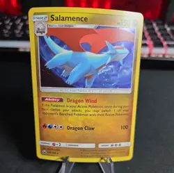 Pokemon TCG Salamence 106/168 Cosmos Holo Rare Sun & Moon Celestial Storm - Image 1