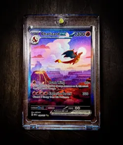 Pokemon TCG Charizard ex 199/165 SIR SV151 Special Illustration Rare (See Video) - Image 3