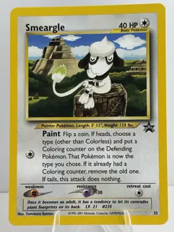 Smeargle 32/53 Wotc Black Star Promo Regular Pokemon - Image 1