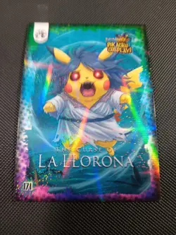 La LLorona (Pikachu) #171 - Galaxy Holo - Electric Pikachu Cosplay - Pokemon - Image 1