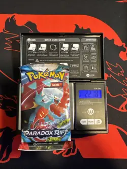 22.78g HEAVY - Pokemon TCG S&V Paradox Rift Booster Pack Sealed / Semi GoDU - Image 1