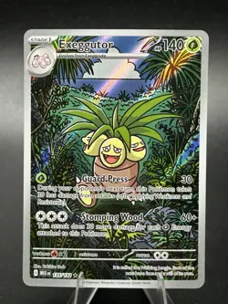Pokemon TCG Exeggutor 135/132 Mega Evolutions Illustration Rare NM - Image 1