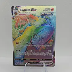 Pokemon TCG Blaziken VMAX 200/198 Swsh06 Secret Rare Rapid Strike Holo HP320 - Image 1
