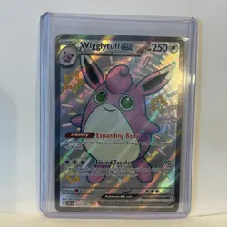 Pokemon TCG Wigglytuff ex 222/091 Shiny Rare- Full Art – Paldean Fates - Image 1