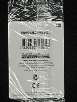 SEALED Snubbull SM200 NM/M Black Star Promo Holo Pokemon TCG Detective Pikachu - Image 4