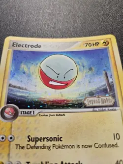 Pokemon EX Legend Maker Electrode Stamped Reverse Holo 32/92 NEAR MINT - Image 2