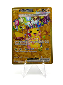 Pokemon Pikachu ex Hyper Rare Surging Sparks 247/191 SV08 - Image 1