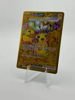 Pokemon Pikachu ex Hyper Rare Surging Sparks 247/191 SV08 - Image 2