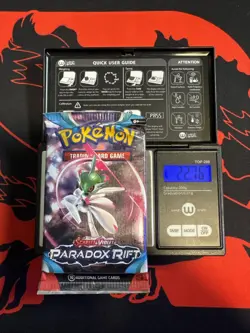 22.76g HEAVY - Pokemon TCG S&V Paradox Rift Booster Pack Sealed / Semi GoDU - Image 1