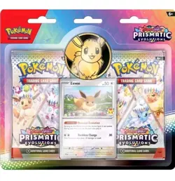 🔥 Pokemon Prismatic Evolutions 2-Pack Blister Eevee/Coin Sealed Case (24 Pack) - Image 2