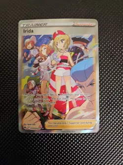 IRIDA ~ Pokemon TCG: CROWN ZENITH ~ GG63 FULL ART TRAINER - Image 1