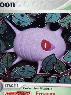 Cascoon 30/92 Pokemon TCG Legend Maker (2006) Reverse Holo Uncommon Stamped - Image 2