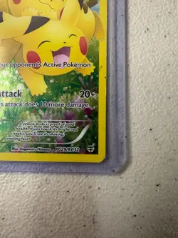 Pikachu Full Art RC29/RC32 Generations Radiant Collection Holo Pokemon NM - Image 3