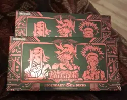 2x Konami Yu-Gi-Oh Shonen Jump Legendary 5D's Decks 1st Edition *Sealed New - Image 1