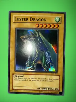 Yugioh Luster Dragon LOD-050 Super Rare NM - Image 1