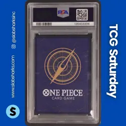 2025 ONE PIECE JP ONE PIECE MAGAZINE VOL.20 #ST21-014 MONKEY. D. LUFFY PSA 10 - Image 2