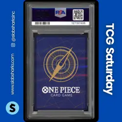 2025 ONE PIECE EB ANIME 25TH COLL. #EB02-061 MONKEY D LUFFY MANGA ALT ART PSA 10 - Image 2