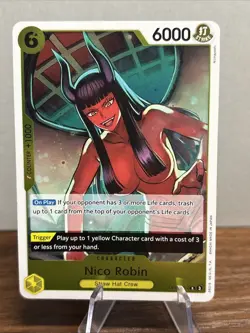 Emperors in the New World #OP09-107 Nico Robin (107) - NM NM+ One Piece CCG TCG - Image 1