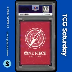 2025 ONE PIECE DODGERS X ONE PIECE NIGHT PROMO #010 MONKEY. D. LUFFY PSA 10 - Image 2