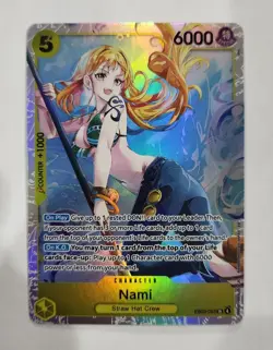 Nami EB03-053 Extra Booster: One Piece Heroines Edition SR Foil Super Rare - Image 1