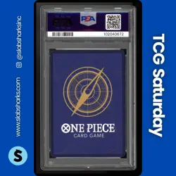 2024 ONE PIECE EMPERORS NEW WORLD #OP09-119 MONKEY D LUFFY MANGA ALT ART PSA 10 - Image 2