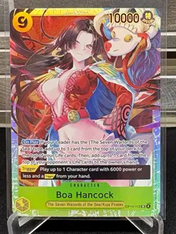 Boa Hancock OP14-112 SR The Azure Sea’s Seven Foil One Piece TCG English - Image 1