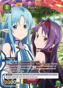 Union Arena Sword Art Online Vol.2 - Yuuki (068) (U*) - Image 1