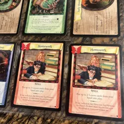 Harry Potter 2001 TCG Base Card Lot Harry Potter Warner Bros. Lot 22 - Image 2