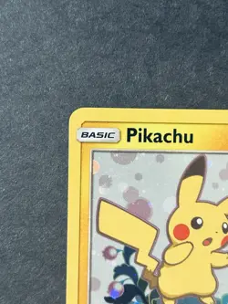 Pikachu SM162 Holo Black Star Promo Card Sun & Moon NM - Image 4