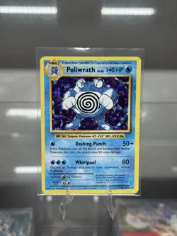 Poliwrath Holo Rare Pokemon TCG XY Evolutions Card 25/108 NM Condition - Image 1