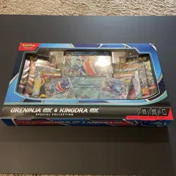 Pokemon Trading Card Game Greninja ex and Kingdra ex Special Collection Box - Image 1