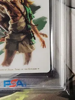 Zelda 2024 Link #1 PSA 10 Gem Mint Twin Wafers Tears of Kingdom Japanese Card - Image 4