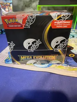 Pokemon TCG Mega Evolution Booster Box - SEALED - Includes Promo Card - Image 1