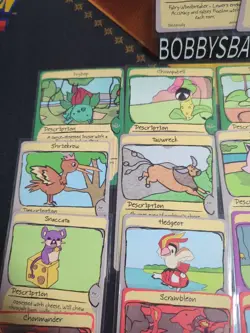 Fan Art Lot Of Pokedoodly 24 Card Lot No Duplicate Cards Non Tcg - Image 3