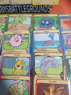 Fan Art Lot Of Pokedoodly 24 Card Lot No Duplicate Cards Non Tcg - Image 4