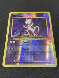Pokemon TCG Mewtwo Basic Reverse Holo Card 2016 51/108 XY Evolutions MP - Image 3