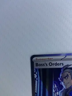 Pokemon TCG Boss's Orders Trainer Full Art Holo Rare Card 248/193 - Image 3