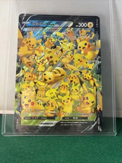 Pikachu V-Union [Set of 4]:Sword & Shield Promo Cards Holo(JUMBO CARD INCLUDED) - Image 2