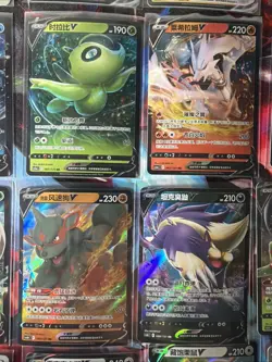 Pokemon 16 Card Lot nm V Max Mega Amazing Ex HOLO Rare Hits Only F107 - Image 2