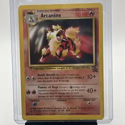 Pokemon Cards - ARCANINE - Black Star Promo - WOTC - RARE TCG - Image 1