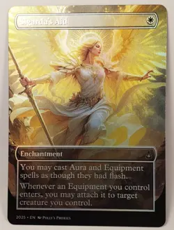 Sigarda's Aid FOIL Proxy Playtest Card with Custom Fantasy Art - Image 3