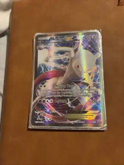 Pokemon Mewtwo EX Full Art Promo Holo XY125 XY English Pokemon TCG Card Stock - Image 1