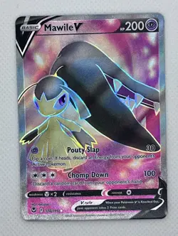 Mawile V 178/195 - SWSH Silver Tempest Ultra Rare - Pokemon TCG Card English NM - Image 1