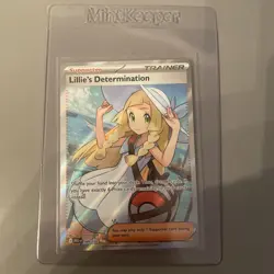 Lillie's Determination 169/132 - Mega Evolution - Pokemon Card - English - NM - Image 1