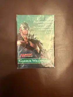 Magic The Gathering Promo Planeswalkers Deck 2014 SEALED (Garruk Wilds, Green) - Image 1