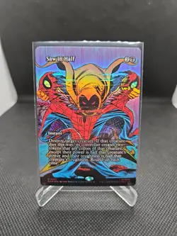 Saw in Half (Borderless) Marvel Universe Eternal-Legal Foil (OC) - Image 1