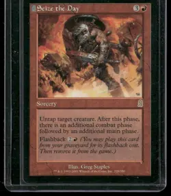 2001 Magic The Gathering: Seize the Day Odyssey Regular NM+ Never Played! - Image 1