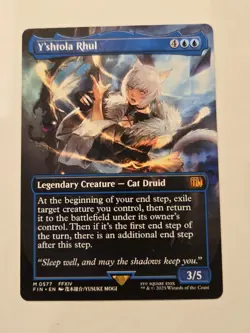 MTG Y'shtola Rhul Borderless #577 Final Fantasy Near Mint - Image 1