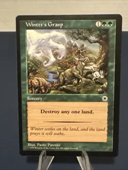 MTG - Magic The Gathering - Winter’s Grasp - Portal- NP/NM! - Image 1