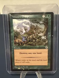 MTG - Magic The Gathering - Winter’s Grasp - Portal- NP/NM! - Image 3